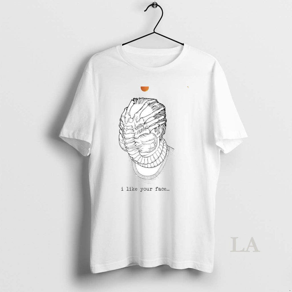 Original I Like Your Face Skeleton Hand Circle T-Shirts, Hoodie, Sweatshirt