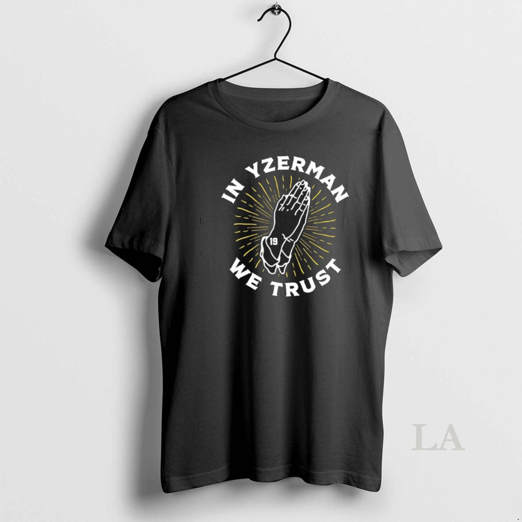 Original Yzerman We Trust Detroit Hockey T-Shirts, Hoodie, Sweatshirt