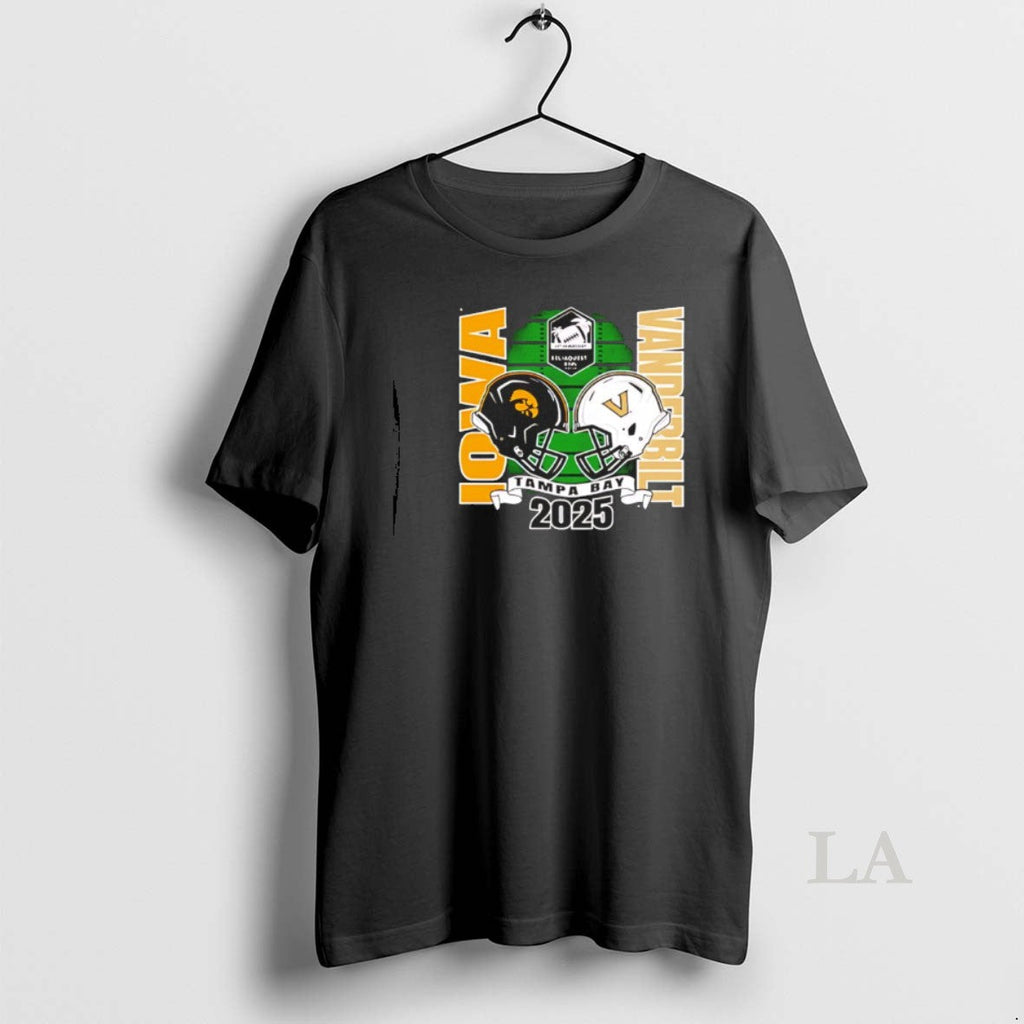 Original Iowa Hawkeyes Vs Vanderbilt 2025 Reliaquest Bowl Head Head T-Shirts, Hoodie, Sweatshirt