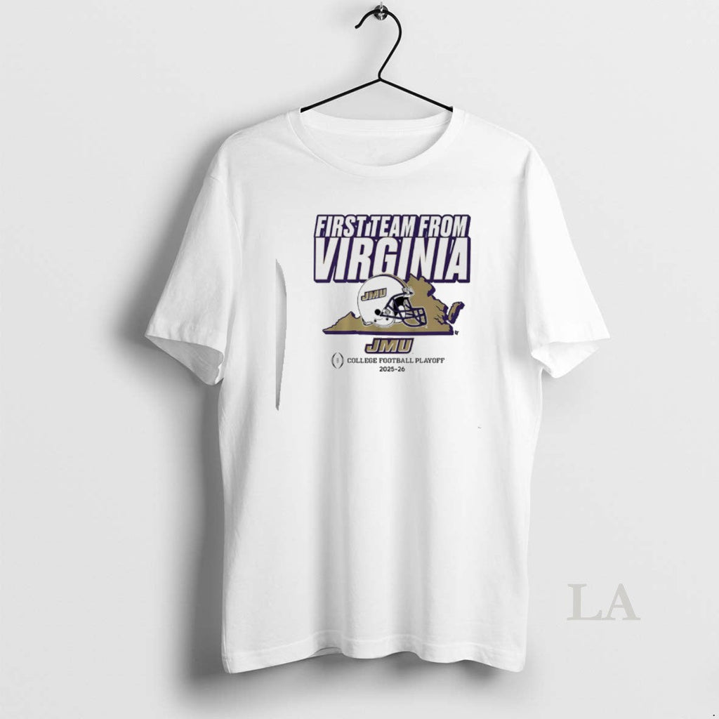 Original Jmu Football 2025 26 Cfps First Team Virginia Helmet T-Shirts, Hoodie, Sweatshirt