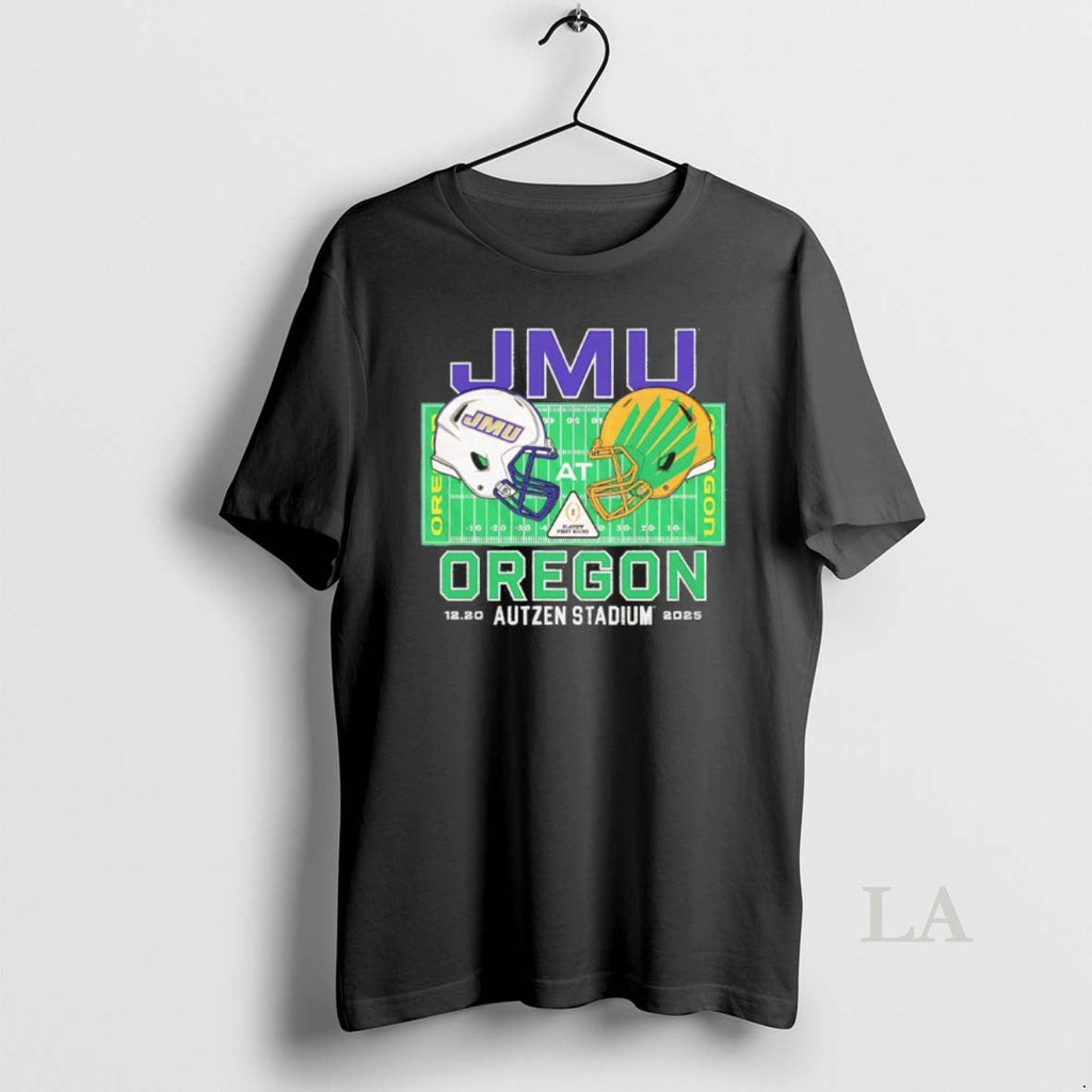 Original Jmu Vs Oregon College Football Playoff Autzen Stadium 2025 T-Shirts, Hoodie, Sweatshirt