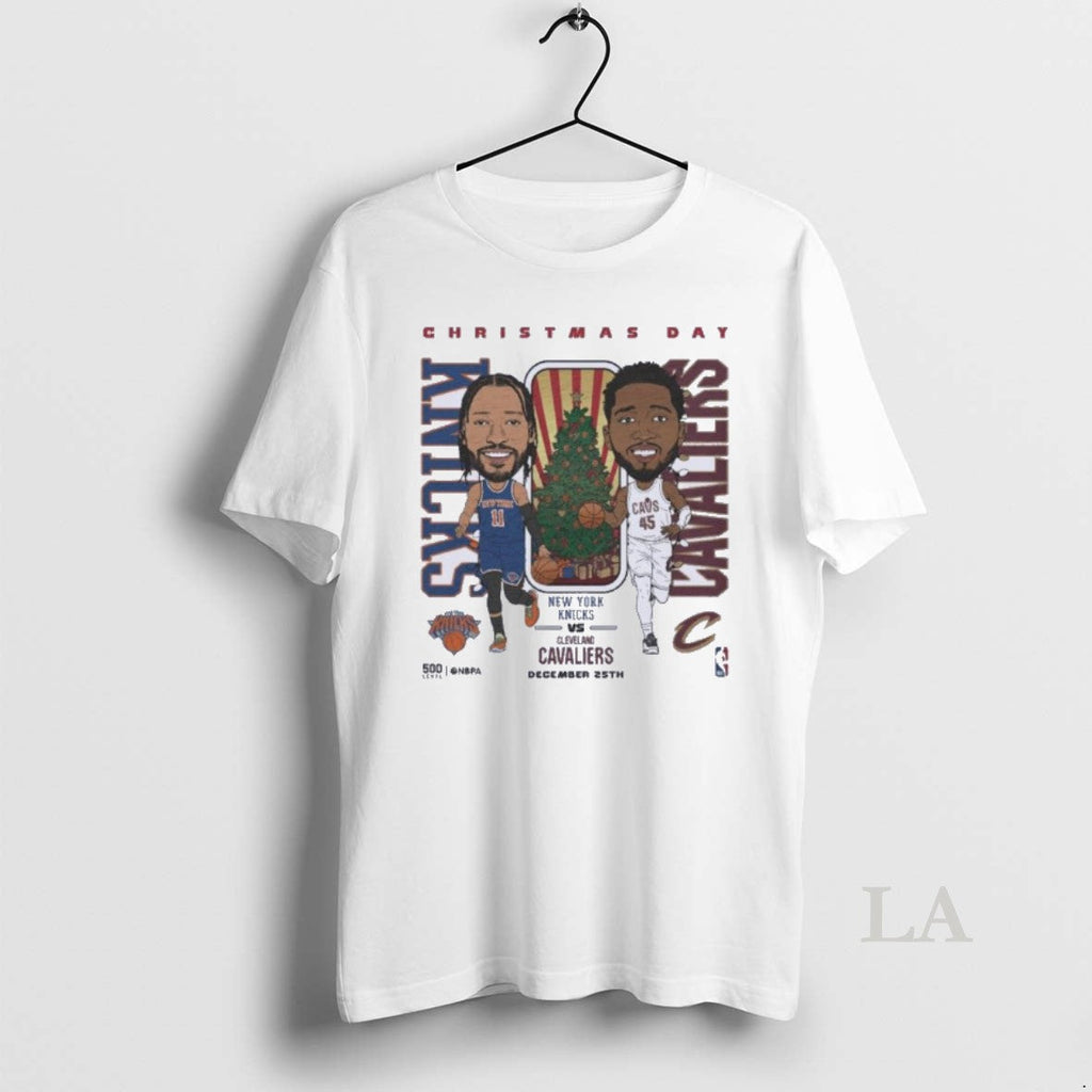 Original Jalen Brunson Vs Donovan Mitchell 2025 Nba Day Match Up T-Shirts, Hoodie, Sweatshirt