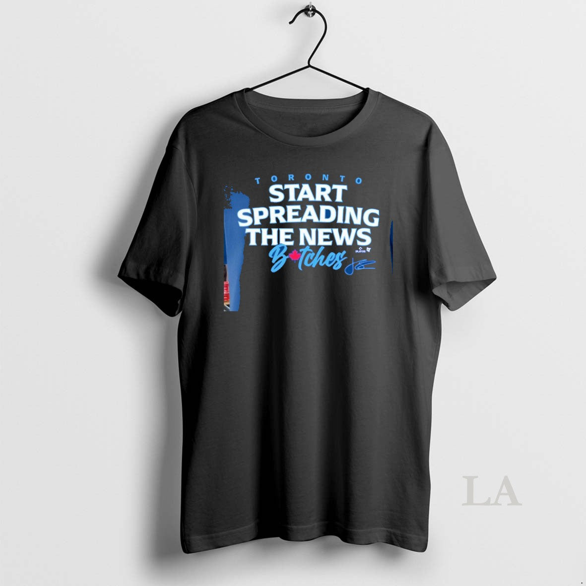Original John Schneider Start Spreading The News Bitches Toronto Blue Jays