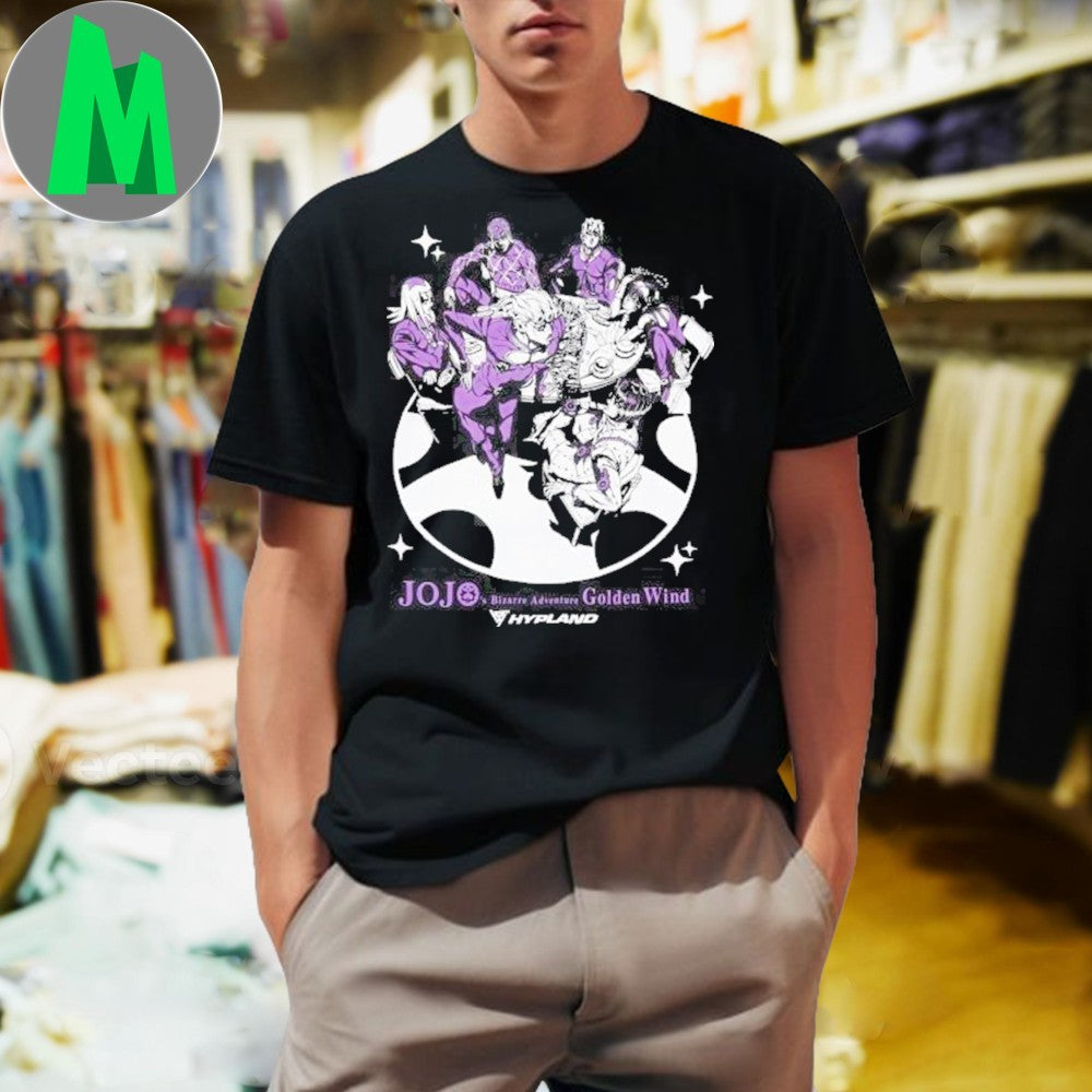 Original Jojo Golden Wind Group Shirt