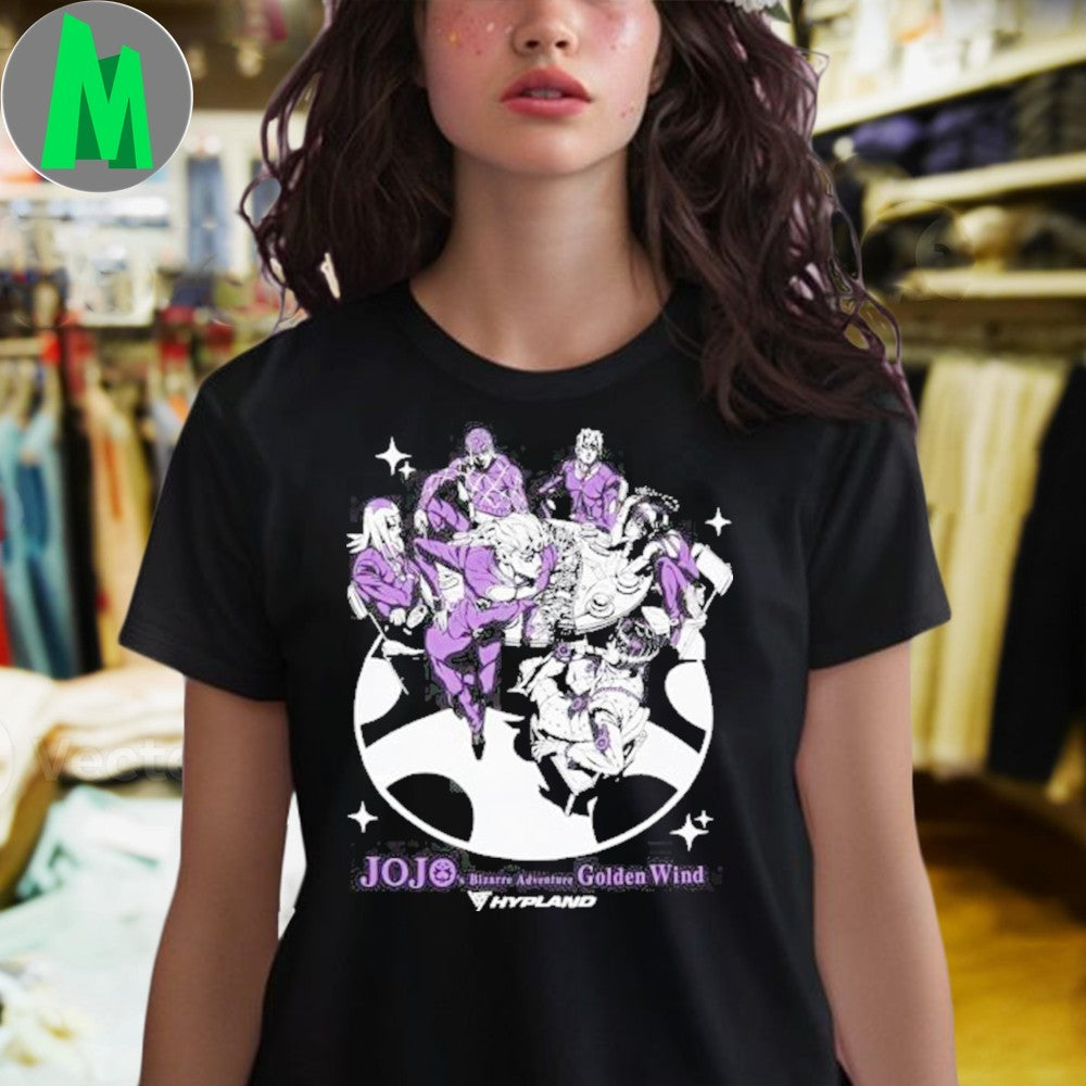 Original Jojo Golden Wind Group Shirt