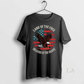 Original Land Of The Free Because Of The Brave Eagle Flag