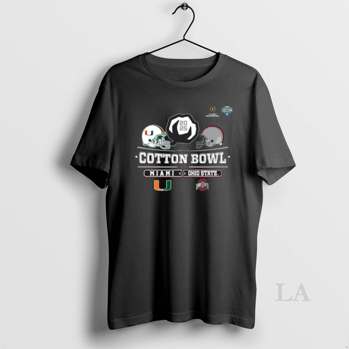Original Miami Vs Ohio State 2025 Cotton Bowl Helmet Logo December 31 T-Shirts, Hoodie, Sweatshirt