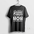 Original Mom Lung Cancer Awareness White Ribbon Family Support