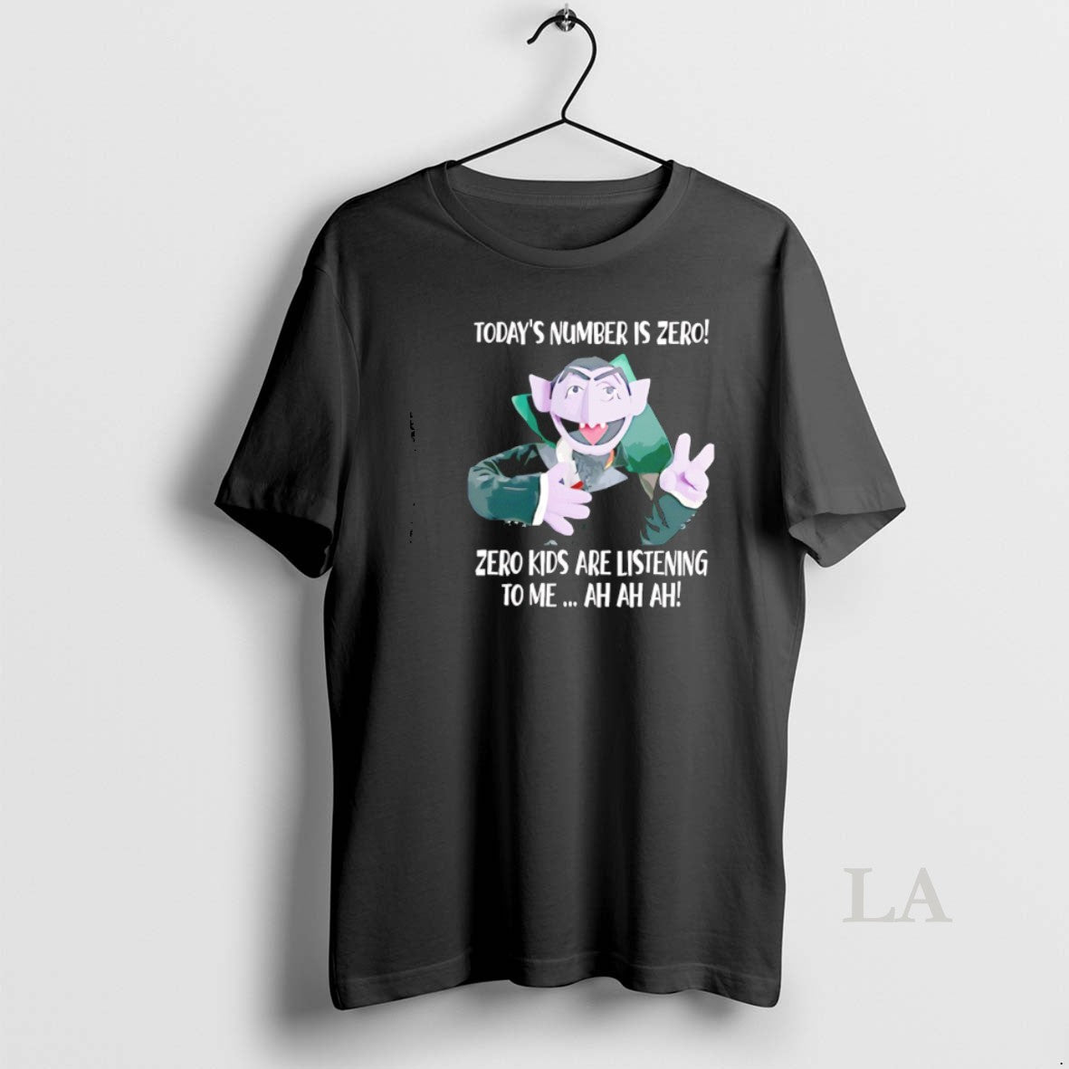 Original Muppet Dracula Todays Number Is Zero Zero Are Listening Me Ah Ah T-Shirts, Hoodie, Sweatshirt