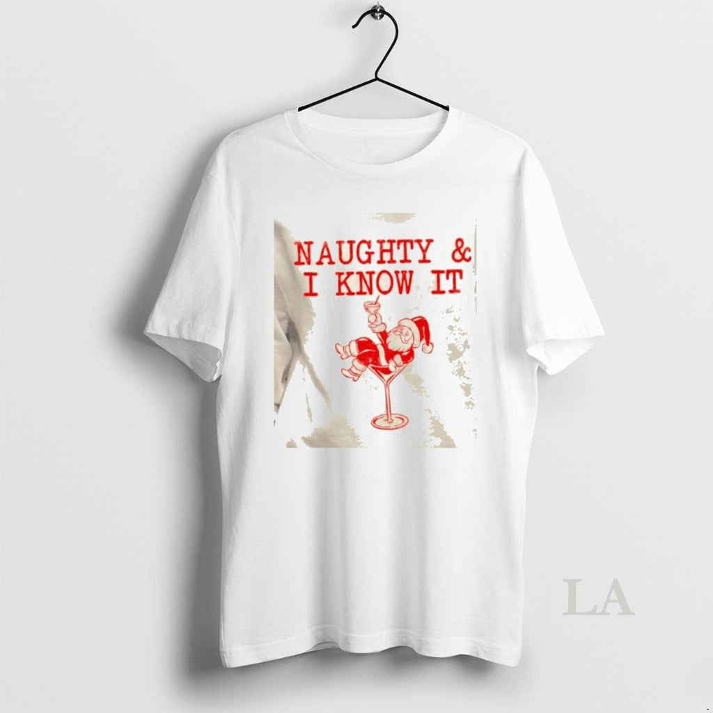 Original Naughty I Know Funny Santa T-Shirts, Hoodie, Sweatshirt