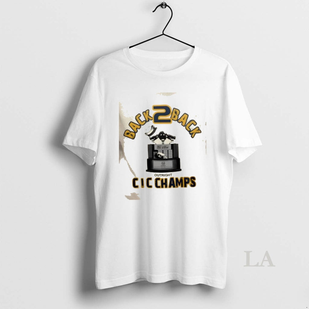 Original Navy Football Back Back Outright Cic Champs 2 Sided T-Shirts, Hoodie, Sweatshirt
