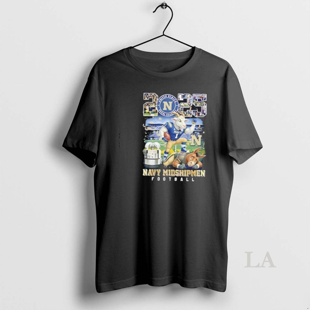 Original Navy Midshipmen 2025 Commander Chiefs Trophy Champions Mascot T-Shirts, Hoodie, Sweatshirt