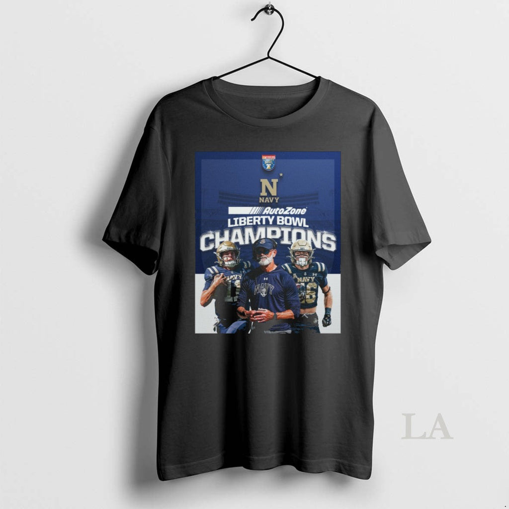 Original Navy Midshipmen 2026 Autozone Liberty Bowl Champions T-Shirts, Hoodie, Sweatshirt