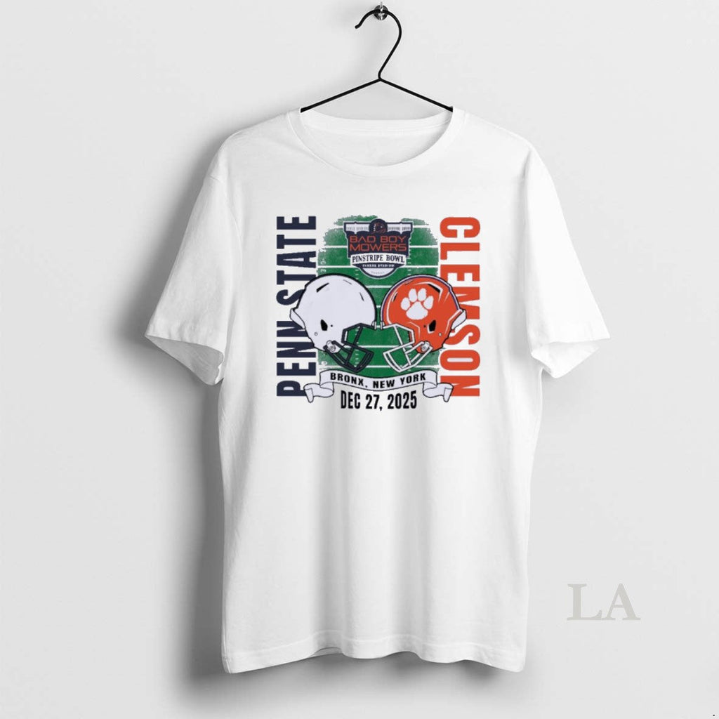 Original Penn State Dueling Helmet Vs Clemson Tigers 2025 Pinstripe Bowl T-Shirts, Hoodie, Sweatshirt
