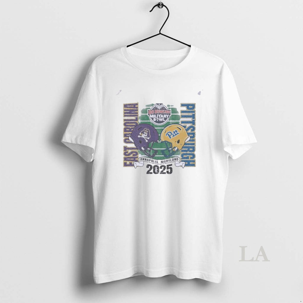 Original Pitt Panthers Vs Ecu Pirates 2025 Military Bowl Annapolis Md T-Shirts, Hoodie, Sweatshirt