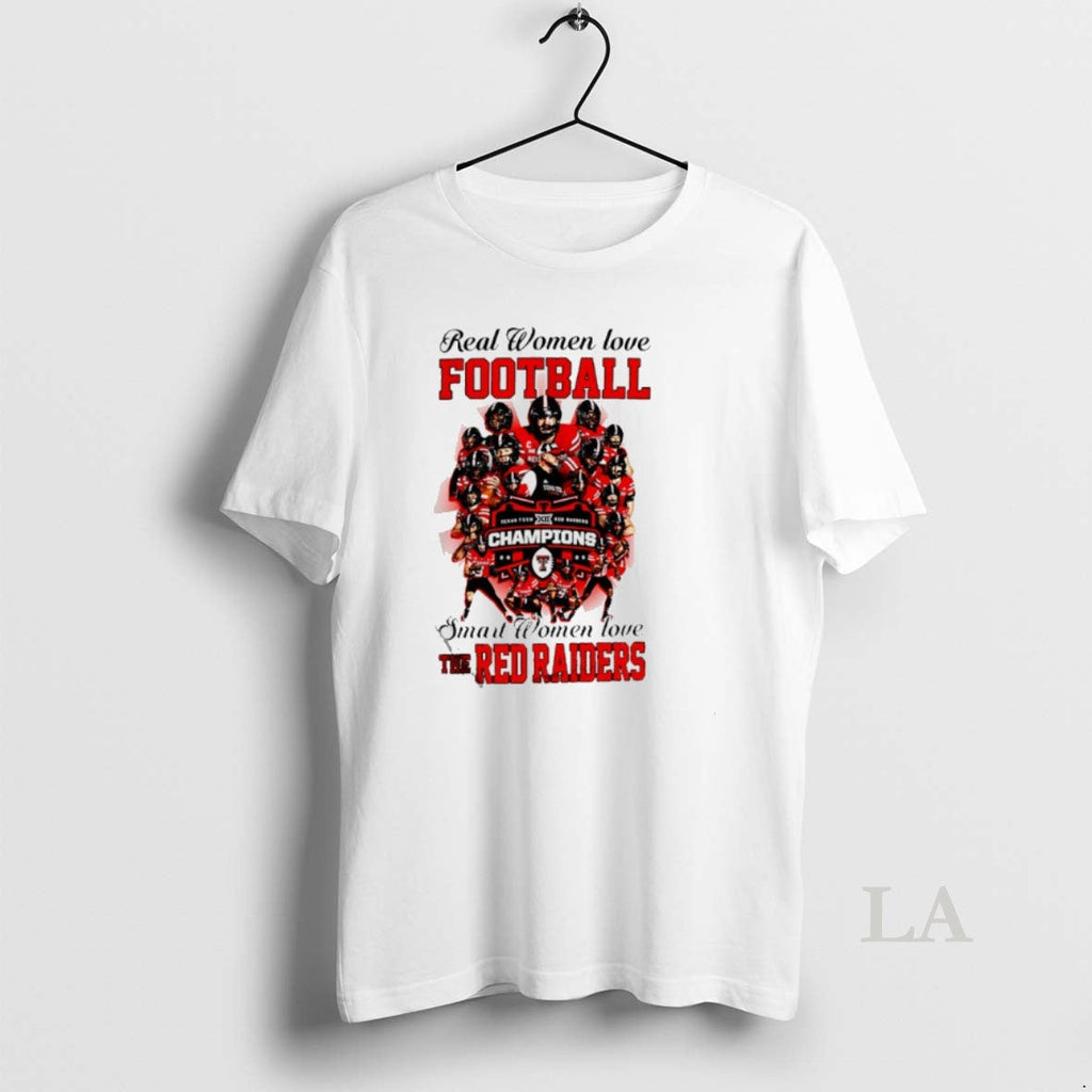 Original Real Love Football Smart Love Texas Tech Red Raiders 2025 Champions T-Shirts, Hoodie, Sweatshirt