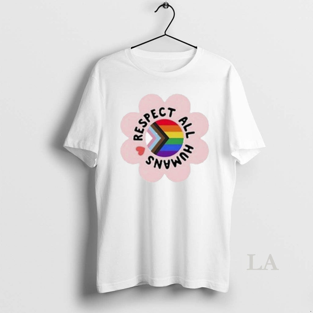 Original Respect All Humans Pride Trans T-Shirts, Hoodie, Sweatshirt