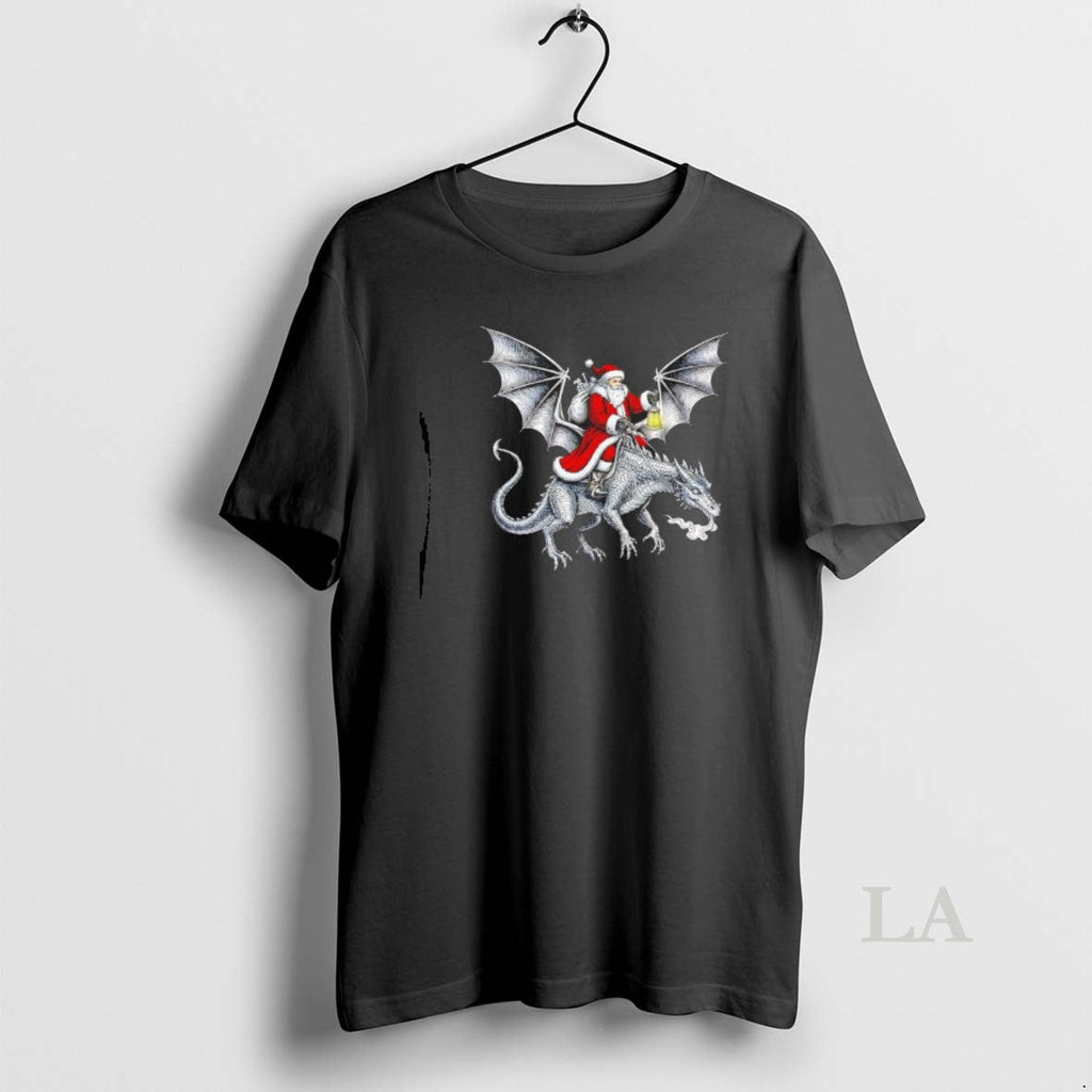 Original Santa Riding Dragon T-Shirts, Hoodie, Sweatshirt