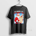 Original Santa Trump Hes Making Naughty List Checking Twice T-Shirts, Hoodie, Sweatshirt