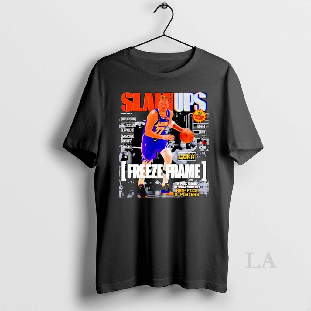 Original Slamups Luka Doncic La Lakers Magazine T-Shirts, Hoodie, Sweatshirt
