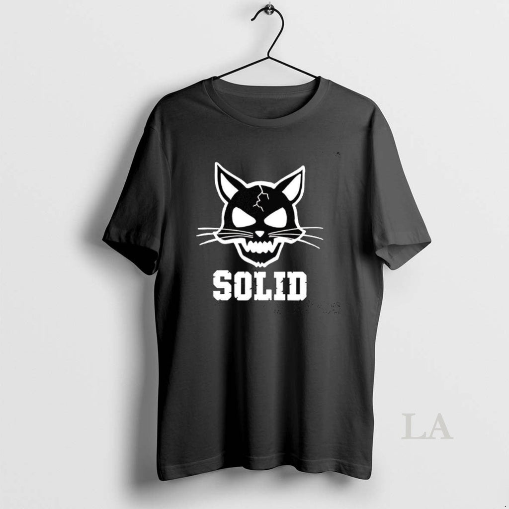 Original Solid Cat Growled Logo T-Shirts, Hoodie, Sweatshirt