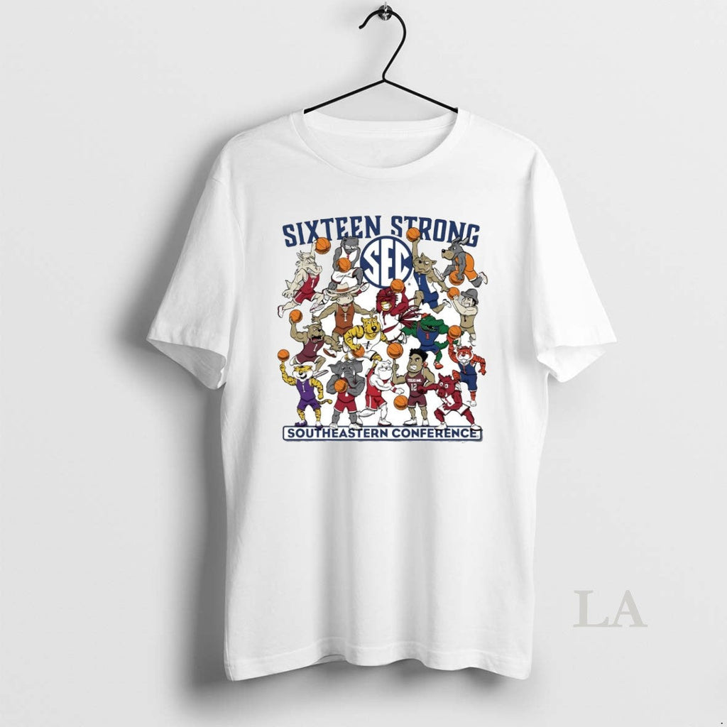 Original Southeastern Conference Teams Sixteen Strong T-Shirts, Hoodie, Sweatshirt
