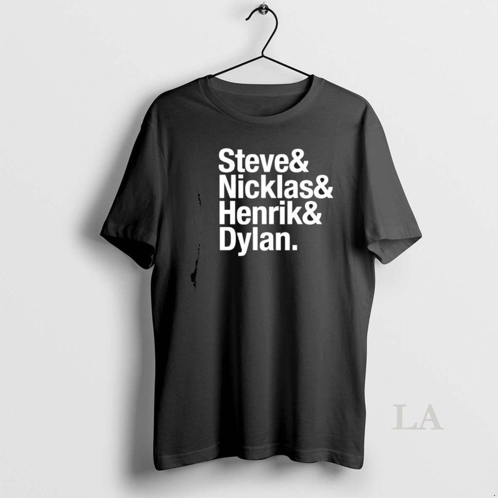 Original Steve Nicklas Henrik Dylan Detroit Red Wings Captains T-Shirts, Hoodie, Sweatshirt