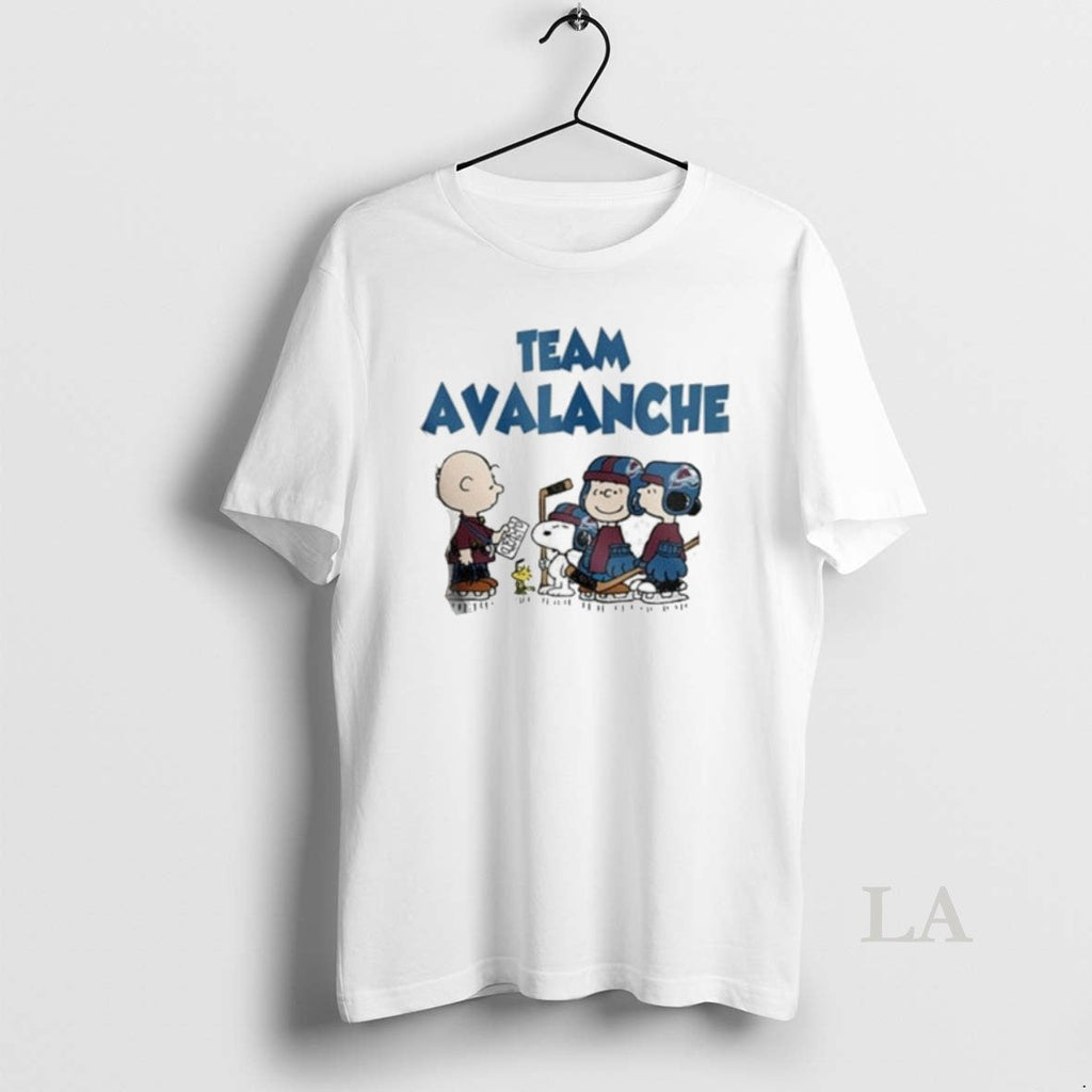 Original Team Colorado Avalanche Peanuts Hockey T-Shirts, Hoodie, Sweatshirt