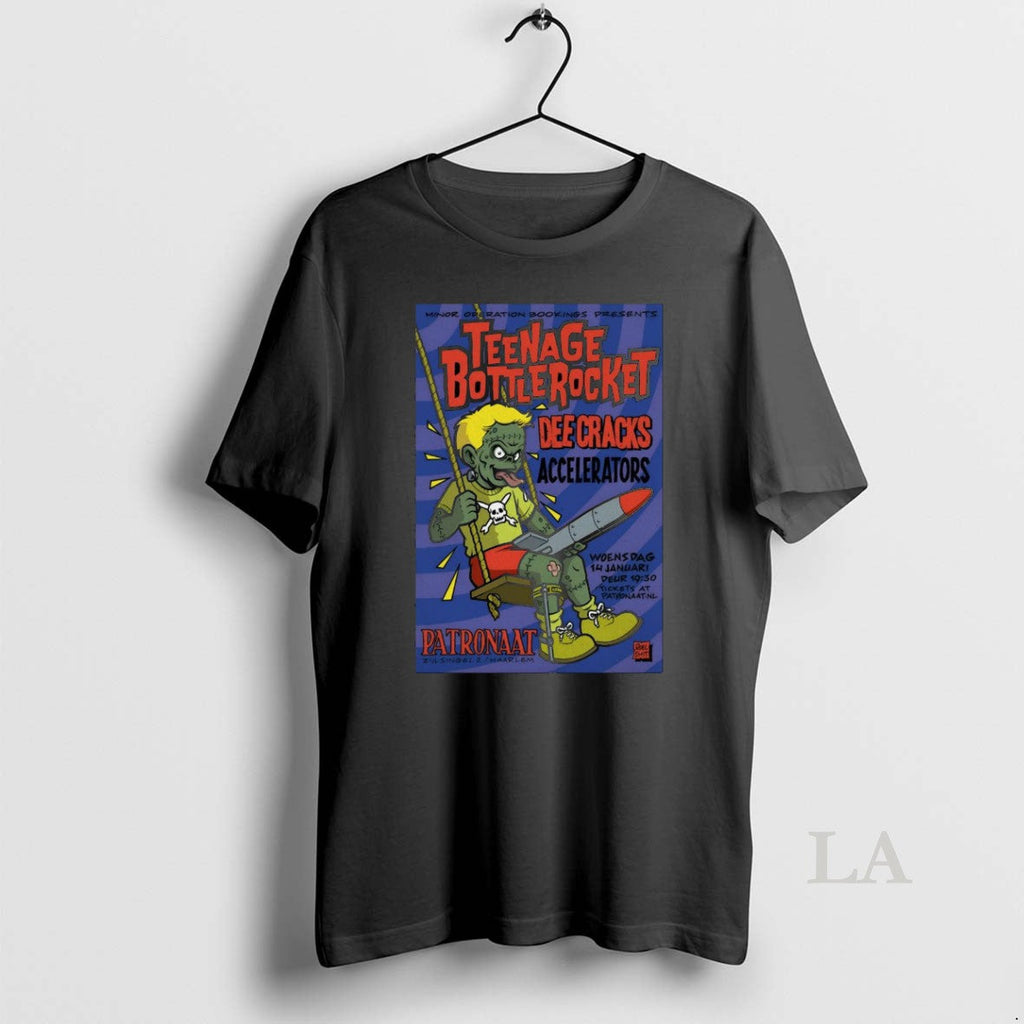 Original Teenage Bottlerocket January 14 2026 Patronaat Haarlem Netherlands T-Shirts, Hoodie, Sweatshirt