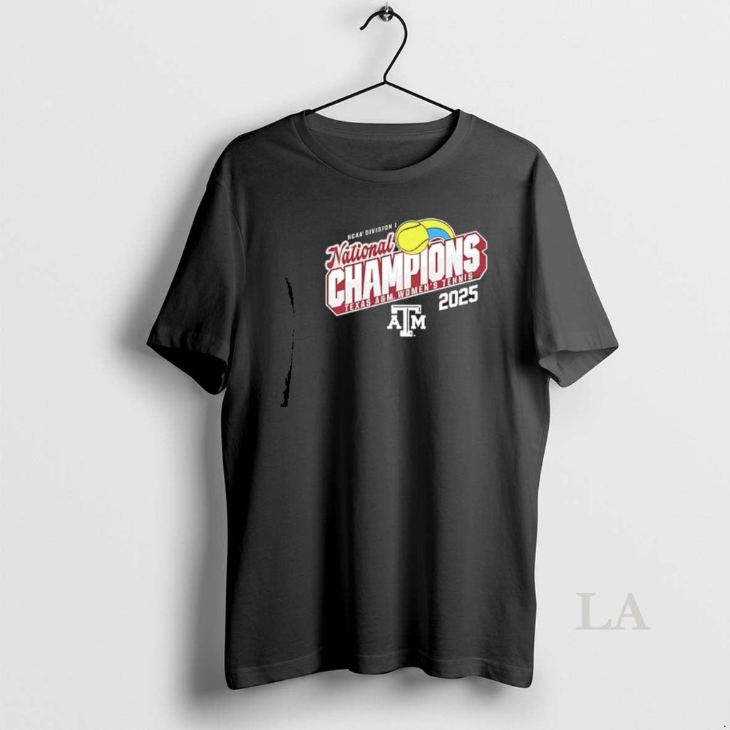 Original Texas Am Aggies 2025 Tennis National Champions T-Shirts, Hoodie, Sweatshirt