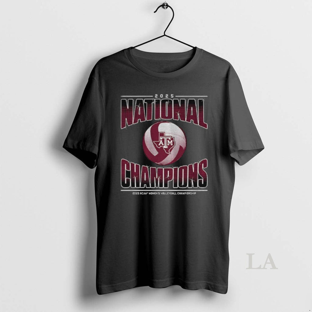 Original Texas Am Aggies Volleyball 2025 Ncaa Champions Logo T-Shirts, Hoodie, Sweatshirt