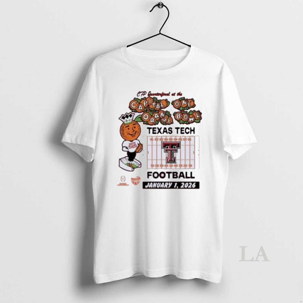 Original Texas Tech Red Raiders 2026 Orange Bowl January 1st T-Shirts, Hoodie, Sweatshirt