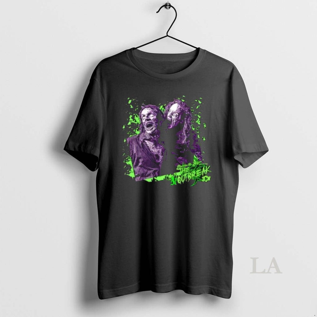 Original Outbreak Jcw Outbreak Splatter T-Shirts, Hoodie, Sweatshirt