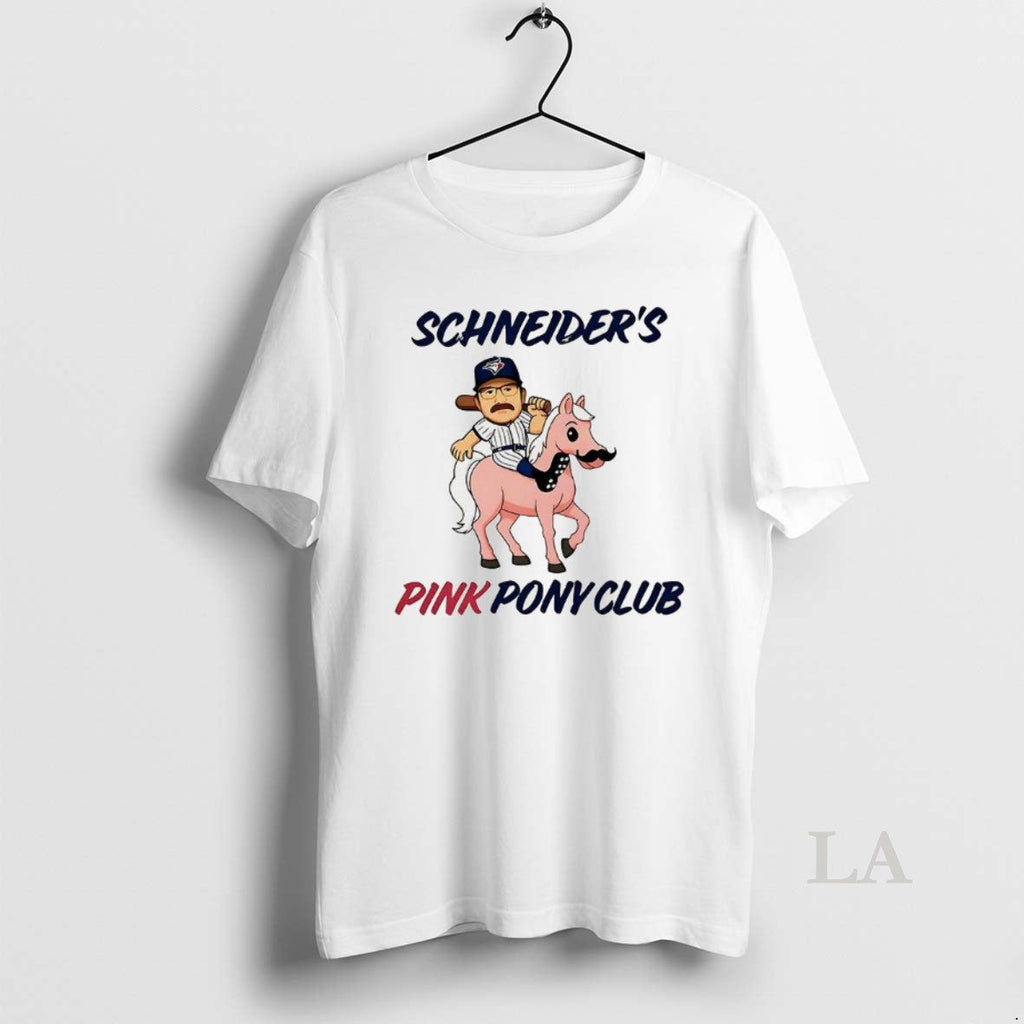 Original Toronto Blue Jays Basketball Davis Schneider Pink Pony Club Pink Horse Mustache T-Shirts, Hoodie, Sweatshirt