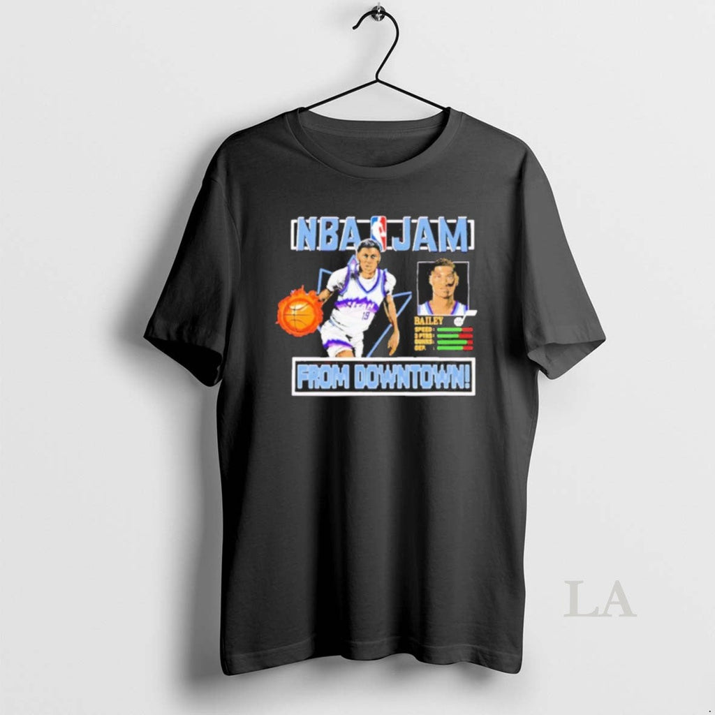Original Utah Jazz Ace Bailey Nba Jam T-Shirts, Hoodie, Sweatshirt