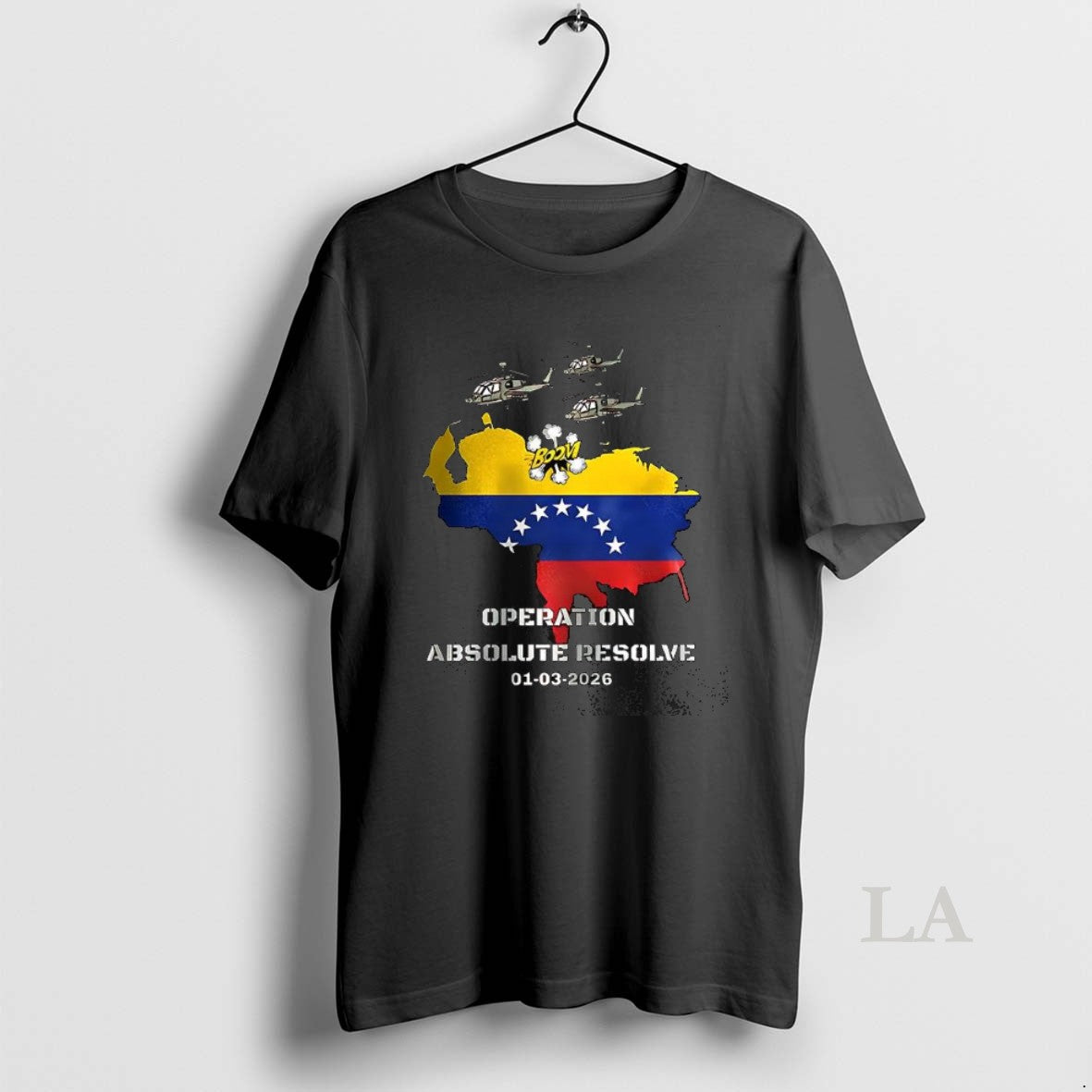 Original Venezuela 2026 Operation Absolute Resolve Map T-Shirts, Hoodie, Sweatshirt