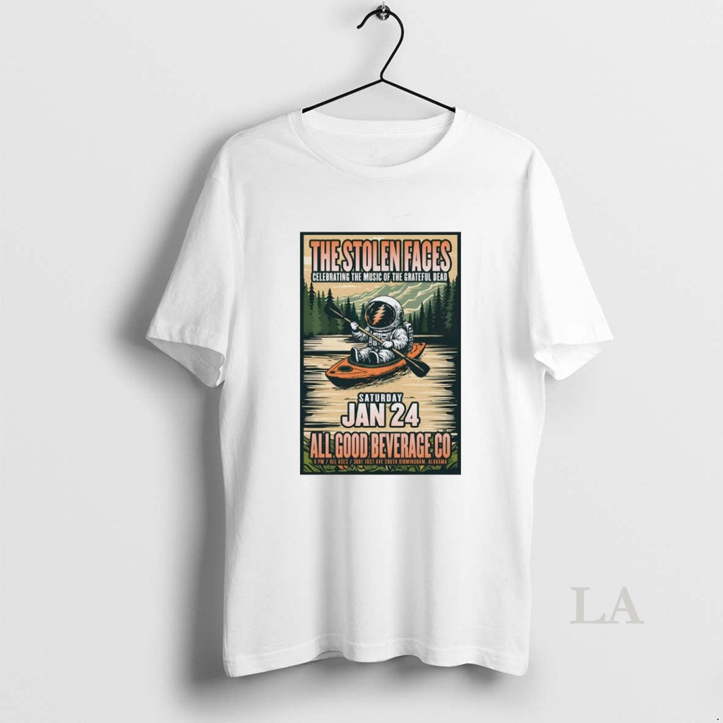 Original Stolen Faces Celebrating Music Grateful Dead January 24 2026 Birmingham T-Shirts, Hoodie, Sweatshirt