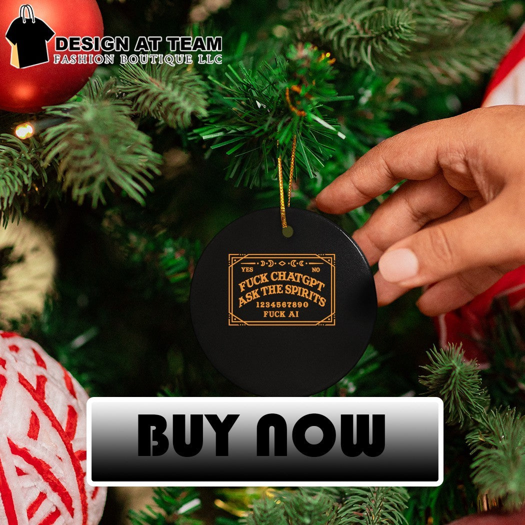 Ouija Board Yes No Fuck Chatgpt Ask The Spirits 1234567890 Fuck AI shirt