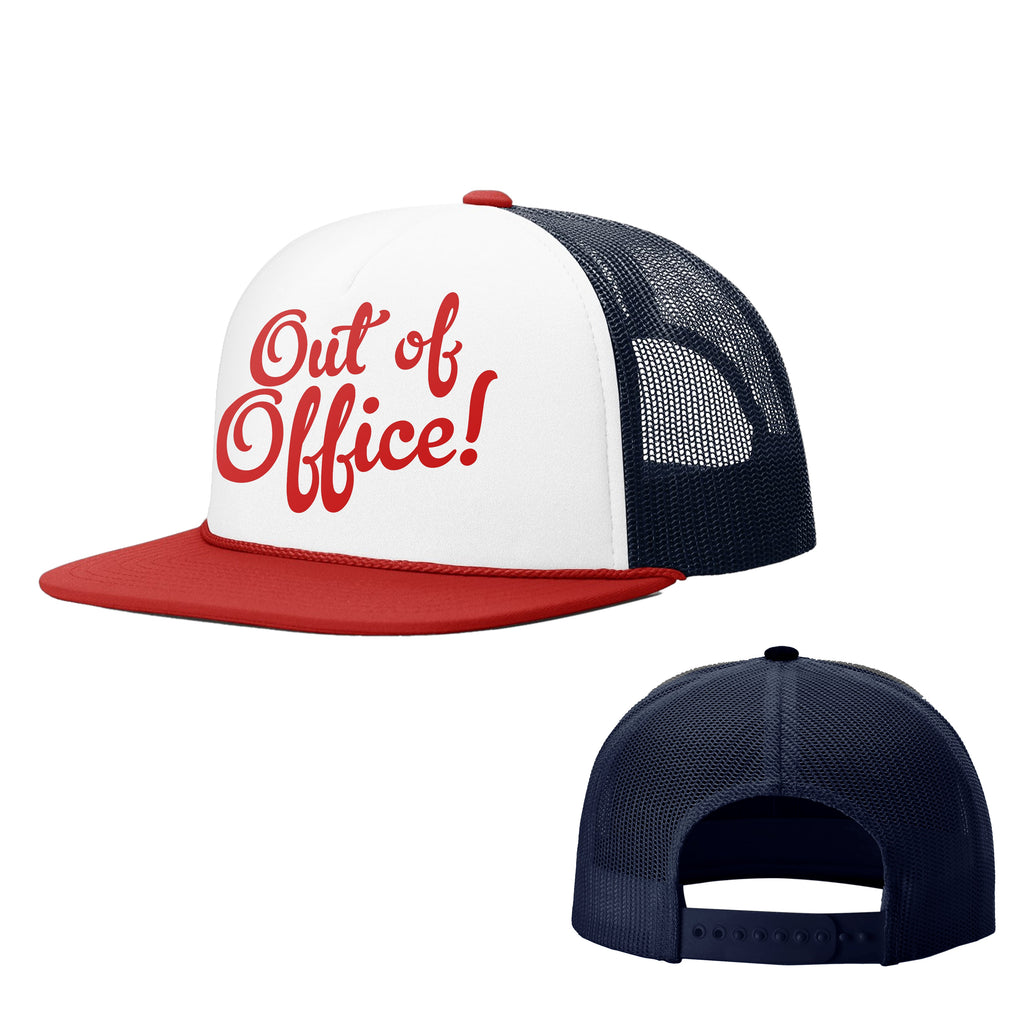 Out Of Office Foam Trucker Hats