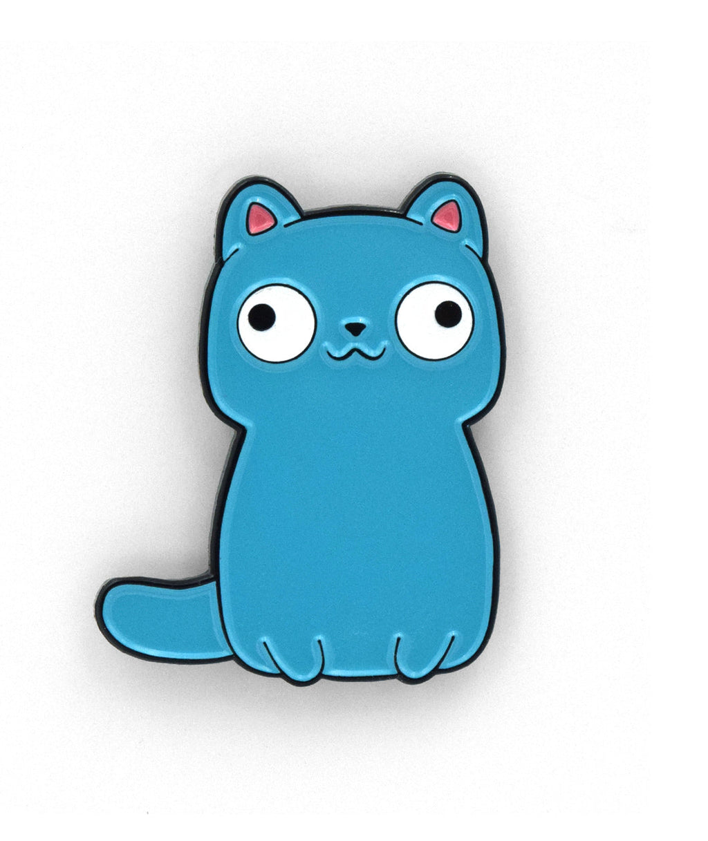 Alive Schrodinger's Cat Enamel Pin