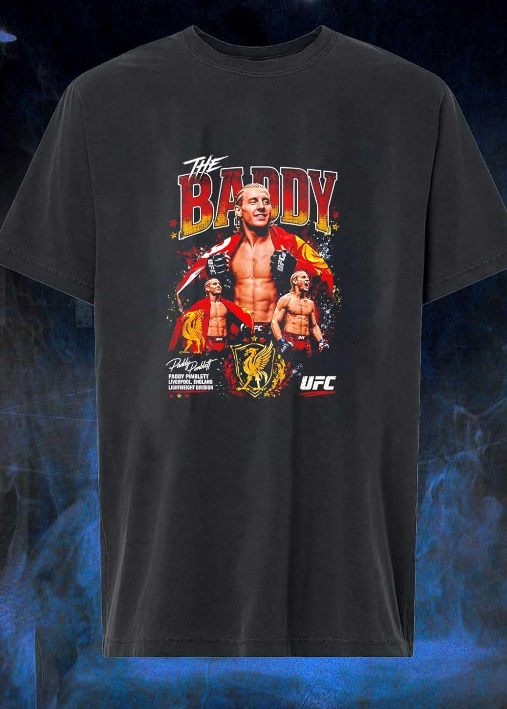 Paddy Pimblett Liverpool FC The Baddy UFC T-Shirt