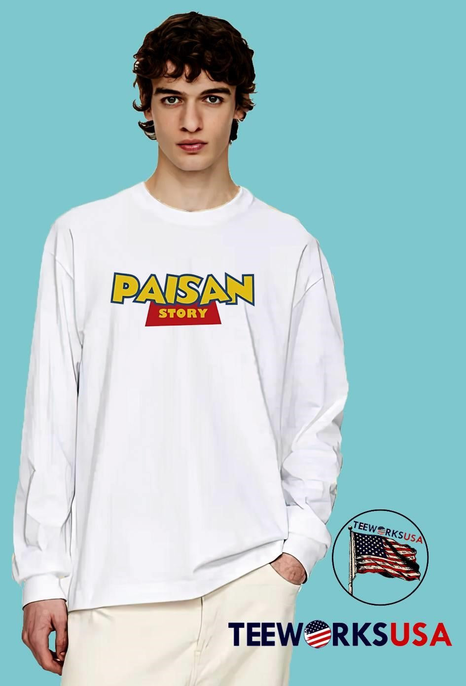Paisan Story Parody Logo T-Shirt