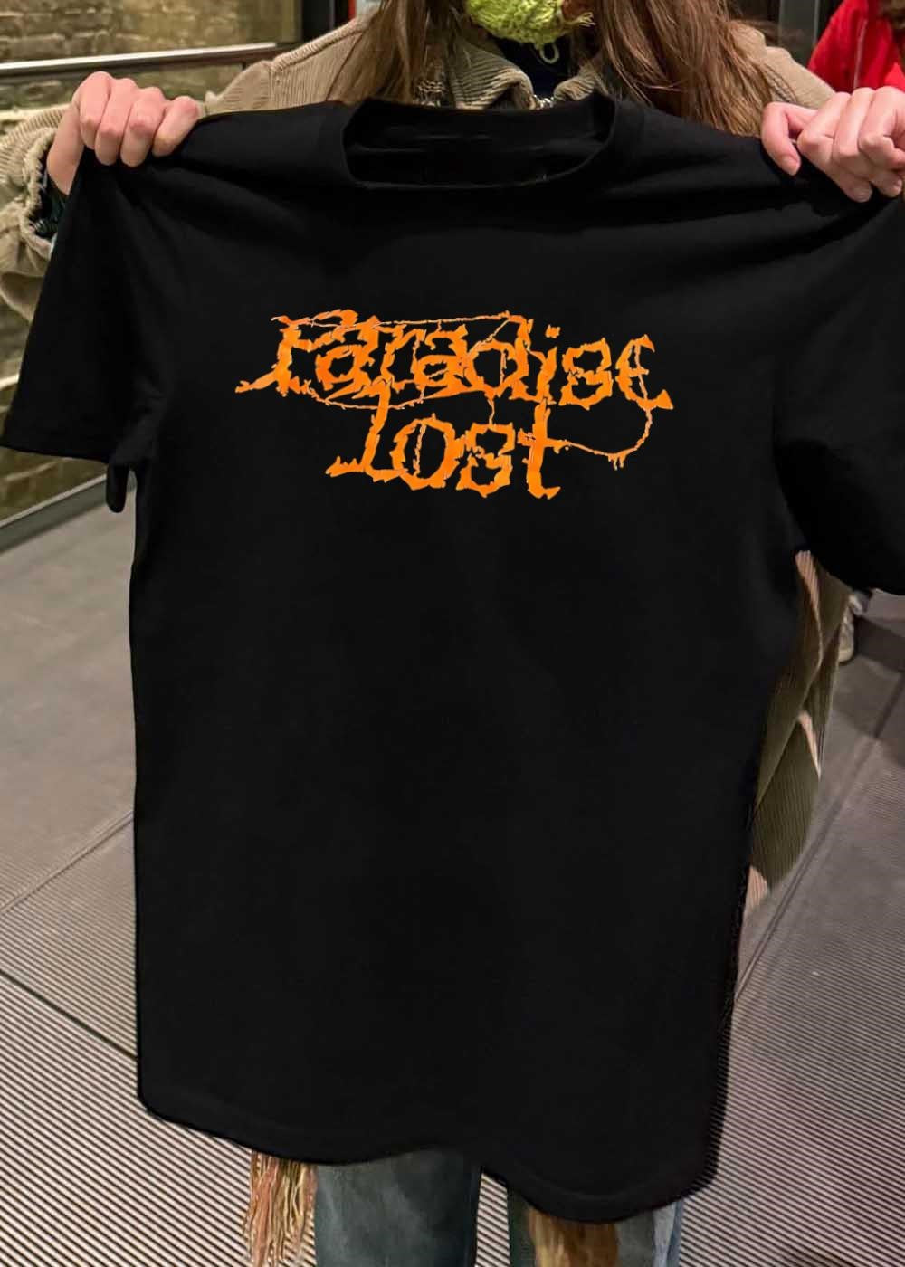 Paradise Lost metal band logo shirt