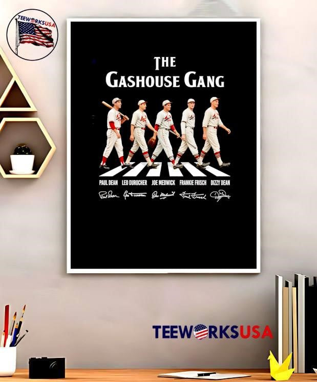 Paul Dean Leo Durocher Joe Medwick Frankie Frisch Dizzy Dean The Gashouse Gang Shirt