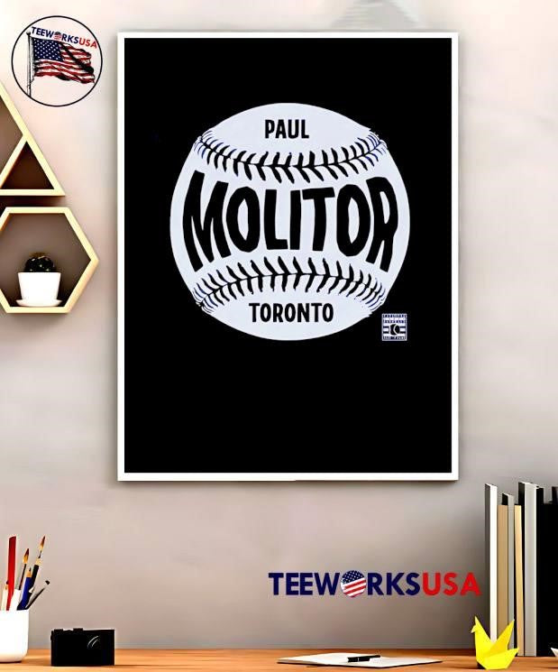 Paul Molitor Toronto Baseball shirt