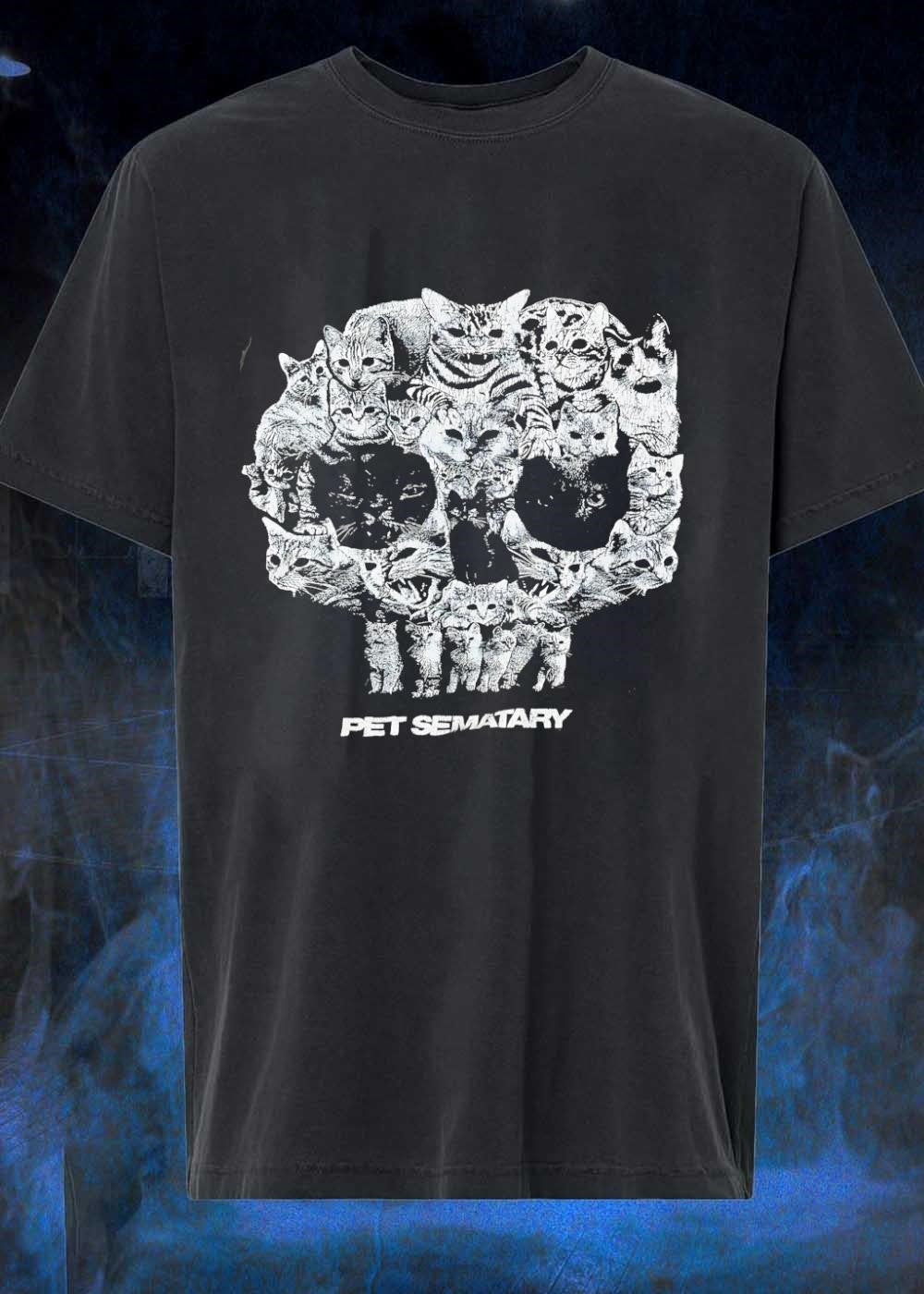Pet Sematary cats illustration shirt