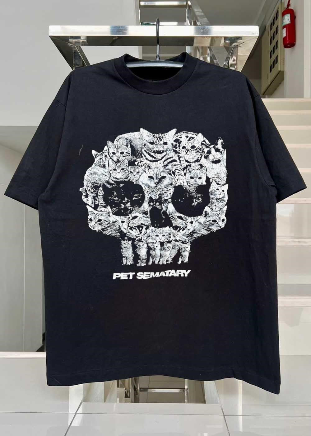 Pet Sematary cats illustration shirt