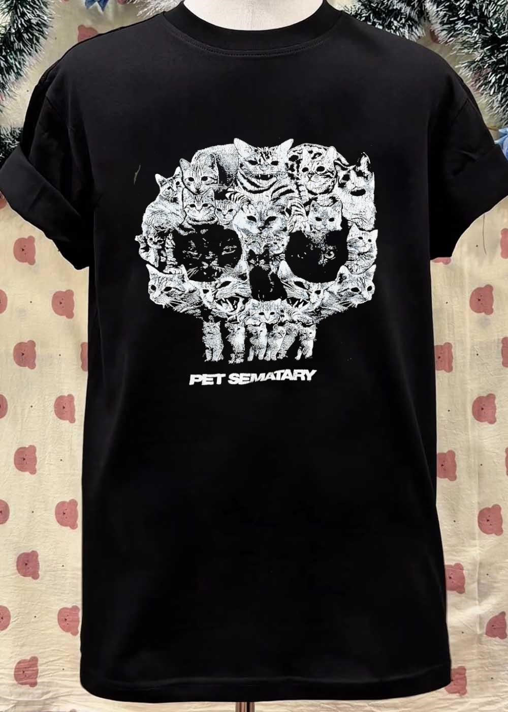 Pet Sematary cats illustration shirt