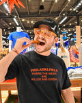 Philadelphia Flyers where the weak are killed and eaten shirt