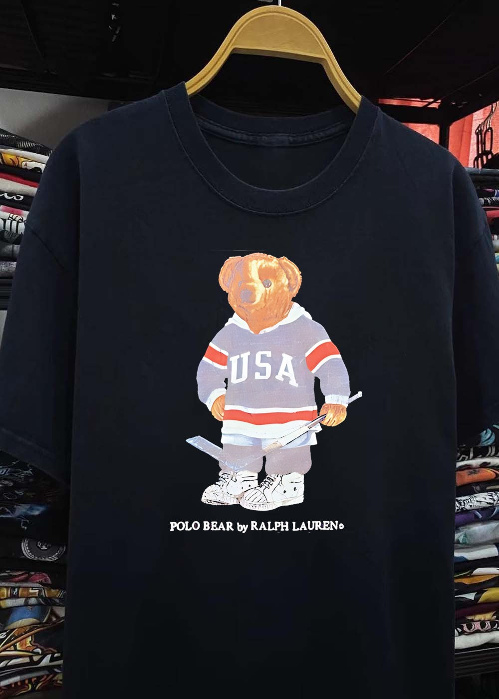 Polo Bear by Ralph Lauren USA Hockey T-Shirt
